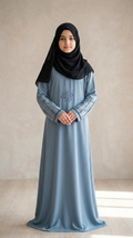 Kids' Everyday Essential Abaya Set – Modest Wear for Girls by Hijab ul Ummat 1110