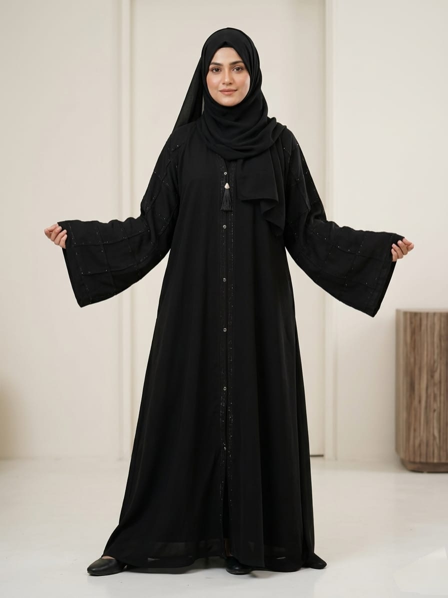 Signature Royal Nida Elegance Abaya 1136A